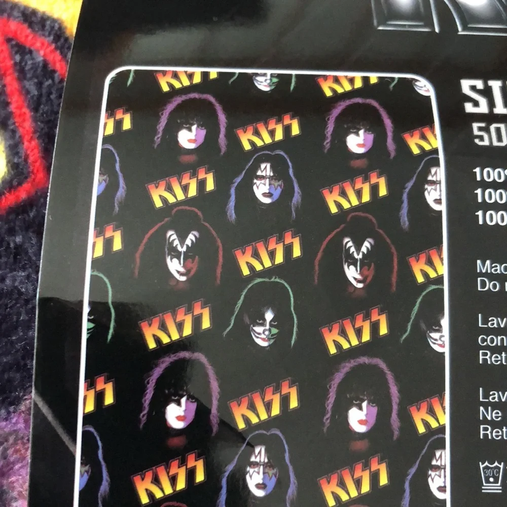 KISS Throw Blanket